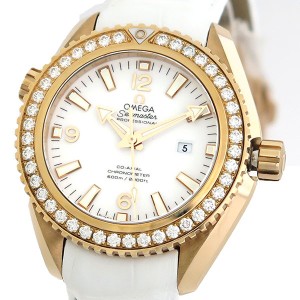 オメガ レディース 腕時計/OMEGA シーマスター SEA MASTER 自動巻き 機械式 ダイヤモンド 腕時計 ホワイト 送料無料/込 誕生日プレゼント