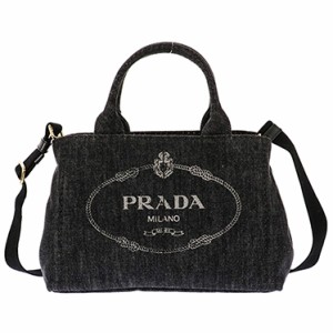 プラダ PRADA ハンドバッグ ショルダーバッグ レザー ダークブラウン シルバー レディース 送料無料 e55752a