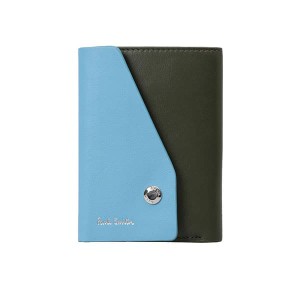 ポールスミス メンズ 三つ折り財布 ミニ財布 小銭入れなし/Paul Smith MEN WALLET SLIM TRIFOLD レザー ロゴ 無地 三つ折り財布 ミニ財布