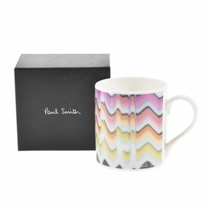 ポールスミス マグカップ/Paul Smith MUGS PRINTED ロゴ グラデーション マグカップ WHITE 送料無料/込 父の日ギフト