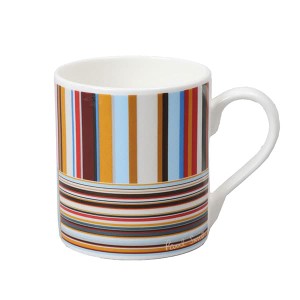 ポールスミス マグカップ/Paul Smith MEN MUG PRINTED マルチカラー ストライプ柄 ボーダー柄 マグカップ 送料無料/込 父の日ギフト