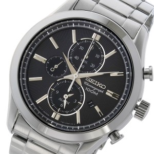 セイコー メンズ 腕時計/SEIKO クロノグラフ 腕時計 ブラック 送料無料/込 誕生日プレゼントの通販はau PAY マーケット