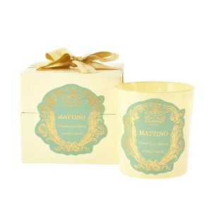 サンタマリアノヴェッラ アロマキャンドル200g/Santa Maria Novella CANDELA PROFUMATA MATTINO アロマキャンドル 送料無料/込 父の日ギ