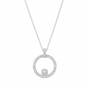 [即日発送]スワロフスキー レディース ペンダント ネックレス/SWAROVSKI ペンダント ネックレス クリア/シルバー 送料無料/込 父の日ギフ