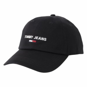 トミーヒルフィガー メンズ&レディース ベースボールキャップ 野球帽子 ストラップバックキャップ/TOMMY HILFIGER 無地 ロゴ シンプル ベ