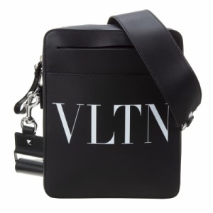 ヴァレンティノ レディース&メンズ ショルダーバッグ ポシェット/VALENTINO VLTNロゴ レザー ショルダーバッグ ポシェット 送料