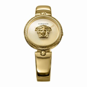 [即日発送]ヴェルサーチェ レディース 腕時計/VERSACE クオーツ アナログ ラウンド 腕時計 ゴールド 送料無料/込 父の日ギフト