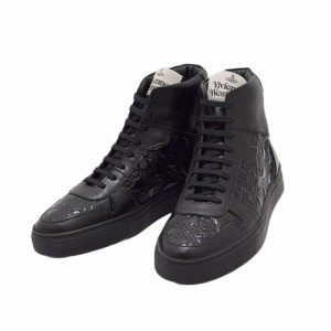 ヴィヴィアンウエストウッド メンズ ローカットスニーカー コートスニーカー24.5cm〜25cm/VIVIENNE WESTWOOD CLASSIC TRAINER HIGH TOP 