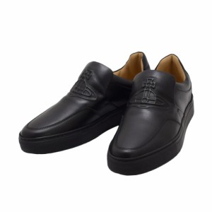 [即日発送]ヴィヴィアンウエストウッド レディース スリッポン スニーカー ローファー22cm〜22.5cm/VIVIENNE WESTWOOD CLASSIC SLIP-ON 