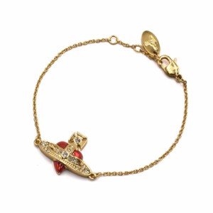 ヴィヴィアンウエストウッド レディース ブレスレット バングル/VIVIENNE WESTWOOD NEW DIAMANTE HEART BRACELET オーブロゴモチーフ チ