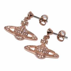 ヴィヴィアンウエストウッド レディース スタッドピアス イヤリング/VIVIENNE WESTWOOD MINI BAS RELIEF DROP EARRINGS オーブロゴモチー