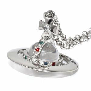 ヴィヴィアンウエストウッド レディース ネックレス ペンダント/VIVIENNE WESTWOOD NEW SMALL ORB PENDANT オーブロゴモチーフ チェーン 