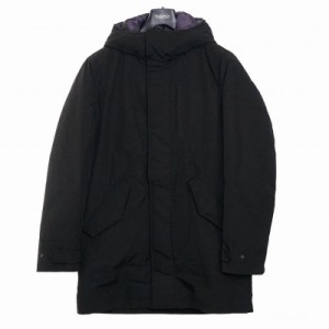 ウールリッチ メンズ ダウンジャケットSサイズ/WOOLRICH フード ミディアム丈 ダウンジャケット ブラックの通販はau Wowma