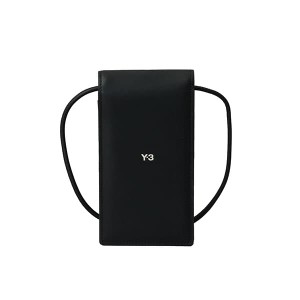 ワイスリー メンズ&レディース スマートフォンケース iPhoneケース/Y-3 Y-3 PHONE CASE レザー スマートフォンケース iPhoneケース ブラ