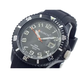 アバランチ レディース 腕時計/AVALANCHE 腕時計 ブラック 送料無料/込 母の日ギフト