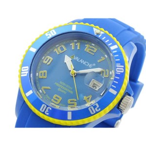 アバランチ レディース 腕時計/AVALANCHE 腕時計 ブルー イエロー 送料無料/込 誕生日プレゼント