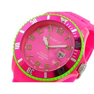 アバランチ レディース&メンズ 腕時計/AVALANCHE 腕時計 ピンク グリーン 送料無料/込 父の日ギフト