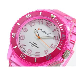 アバランチ レディース&メンズ 腕時計/AVALANCHE 腕時計 ピンク 送料無料/込 母の日ギフト