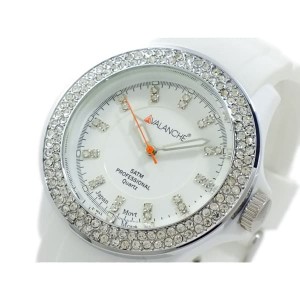 アバランチ レディース 腕時計/AVALANCHE 腕時計 ホワイト 送料無料/込 母の日ギフト