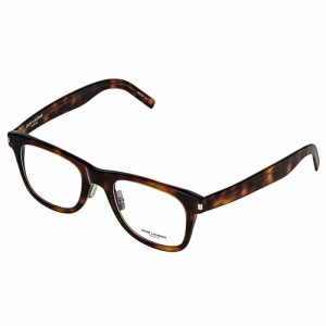 サンローラン レディース&メンズ メガネフレーム 眼鏡フレーム/SAINT LAURENT ウェリントン型 べっ甲柄 メガネフレーム 眼鏡フレーム 送