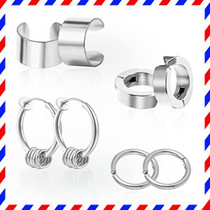 イヤーカフ イヤリング メンズ フェイクピアス ノンホールピアス レディース 人気 earrings for men a・・・