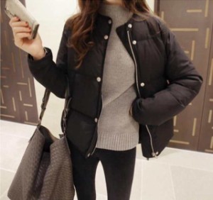 韓国ファッション 大人気 新型 ダウンコート 中綿 レディース服 ダウンジャケット コットン レディースフ