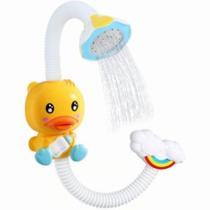 お風呂　おもちゃ　水遊び 玩具　アヒル スプレーシャワー機　噴水　人気の贈り物　誕生日　出産お祝い　プレゼント　