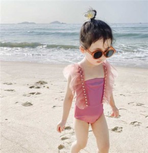 女の子　子供 水着 キッズ　ワンピース 子供用 女児 可愛い 水着セパレート　スイムウェア　海　ビーチ