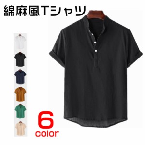 半袖 カットソー ティシャツ 薄手 体型カバー プルオーバー Tシャツ プチハイネック ゆったり レディース 夏 半袖 ティーシャツ ティーシ