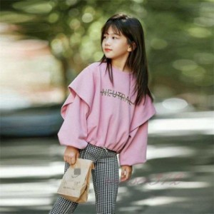 子供服 パーカー 女の子 キッズパーカー カジュアル 春秋 長袖 トップス 韓国風