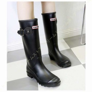 長靴 レインブーツ レディース ロング 23-25.5cm 長くつ 靴 ラバーブーツ 大きいサイズ 雨 雨用 キャンプ フェス アウトドア ガーデニン