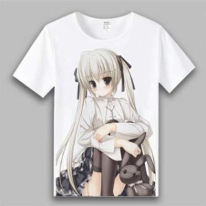 アニメキャラクター ゲームキャラクター アニメ メンズ?レデイース兼用 Tシャツ 半袖 デザイン 夏 秋 ヨスガノソラ 二次元世界 異世界