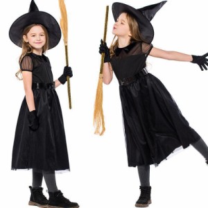 ハロウィン 衣装 仮装 子供用 ウィッチ 巫女 悪魔女の子 魔女 キッズ ハロウィーン コスチューム コスプレ halloween パーティー