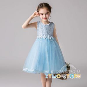 ドレス キッズ 女の子 ワンピース キッズ ジュニア 子供服 4色 110 120 130 140 150 160 170cm