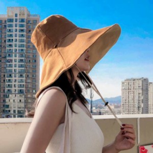 UVカット帽子 つば広 小顔効果 ハット 日よけ帽子 紫外線対策 2way 両面使える 熱中症予防 折りたたみ 軽量 旅行用 大きいサイズ 女優帽
