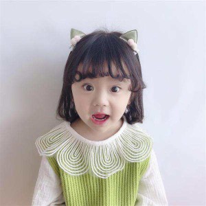 ヘアアクセサリー クリップ 女の子 子供 かわいい キッズ 猫耳 キラキラ ピン ポンポン 卒業式 七五三 髪飾り 卒業式 入学式 髪かざり