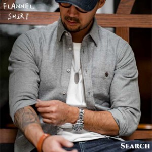 FLANNEL 無地 フランネル・シャツ  メンズ Search スコッチ・プラッド