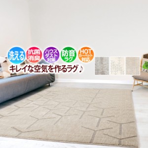 手洗いOK 北欧モダンラグ スコープ 約190×240cm プレーベル prevell 引っ越し 新生活