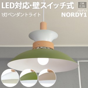 照明 ダイニング リビング おしゃれ ペンダントライト 約直径37.5×高さ27.5cm 1灯ペンダントライト NORDY1 ノルディ1 (R) 食卓 居間 天