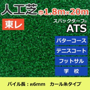 個人宅配送不可 人工芝 スパックターフ ATS (R) 約1.8m幅×20m レギュラーシリーズ 東レ 引っ越し 新生活