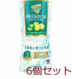 トイレのスッキーリ Sukki ri プレミアムコレクション ライム＆レモンの香り 400mL 6個セット 送料無料