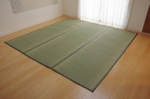 日本製 い草上敷 江戸間6畳（261×352cm） 松 まつ 送料無料