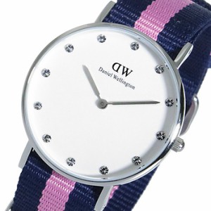 ダニエルウェリントン 腕時計 CLASSY WINCHESTER 34 シルバー dw00100081 ブルー ピンク ホワイト ラッピング可 送料無料 即日発送