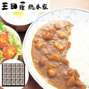 三田屋総本家 黒豚のポークカレー20食 ギフト対応可 送料無料