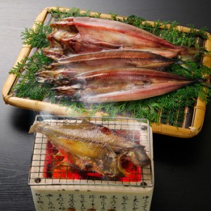 北海道 一夜干し詰合せ Fセット ほっけ 1枚 姫鱈 4本 宗八かれい 2枚 秋刀魚 1枚 ギフト対応可 送料無料