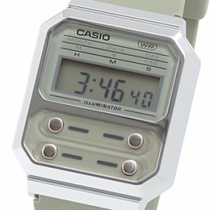 カシオ A100WEF 3A 腕時計 ユニセックス ライトオリーブ クロノグラフ クオーツ デジタル ラッピング可 送料無料 即日発送