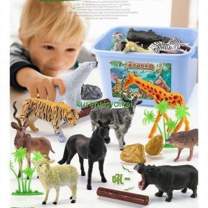 おもちゃ 知育玩具 動物モデル 動物遊び 動物模型 3歳 4歳 5歳 子供 女 女の子 男の子 誕生日プレゼント ギフト 新品 2021
