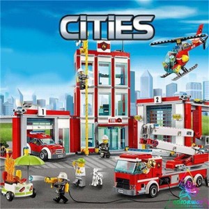 LEGO ポリスステーション 消防署 互換品 クリスマス プレゼント