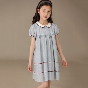 子供 ワンピース 女の子 キッズ 子供服 夏服 綿 カジュアル  膝丈 ナチュラル  Aライン 子ども 可愛い ジュニア ガールズ おしゃれ 旅行 