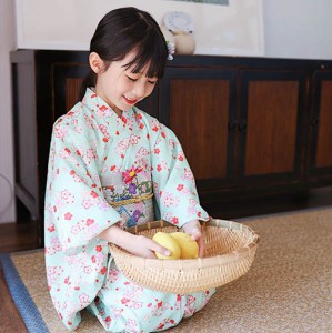 子供 浴衣 キッズ浴衣 浴衣セット 作り帯 浴衣帯 女の子 和装 和服 子供服 キッズ かわいい おしゃれ 夏祭り お祭り おまつり 花火大会 